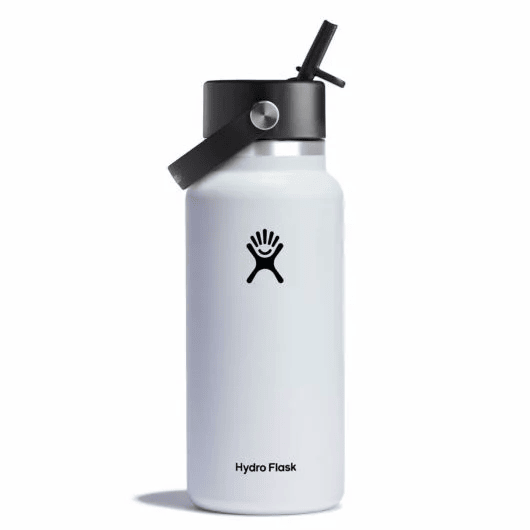 Hydro Flask Wide Mouth 32 oz Blanco